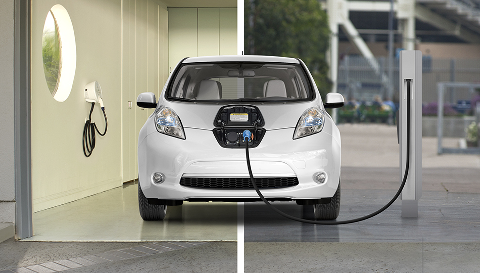 2016 Nissan Leaf Charging On-the-Go