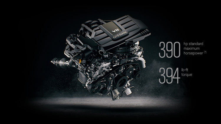 Nissan titan 5.6 l v8 online horsepower