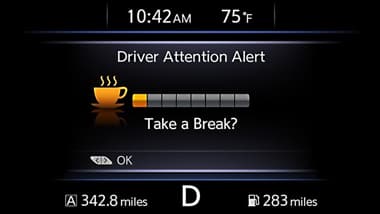 Nissan LEAF Intelligent Driver Alertness