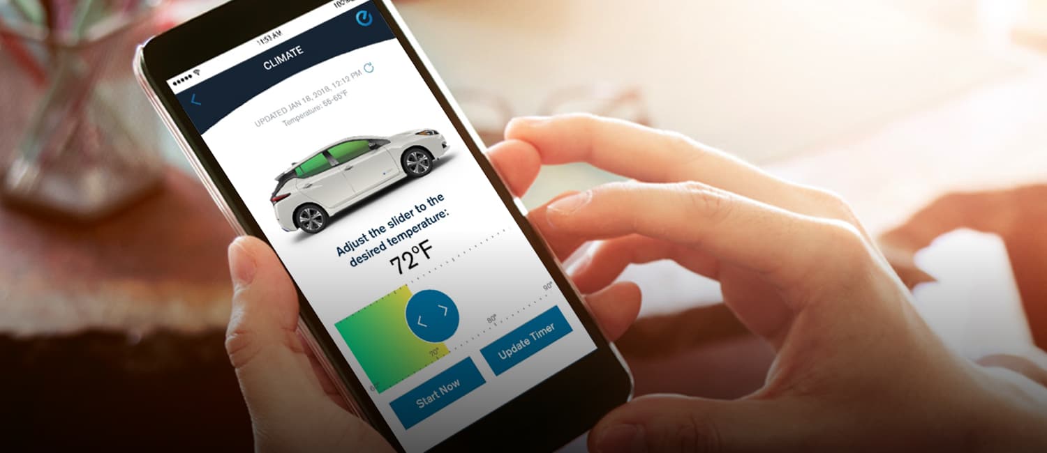 Nissan LEAF App Climate Control