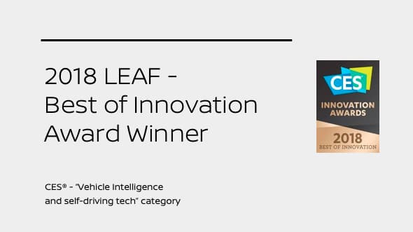 LEAF Wins CES Best Of Innovation Award 2018