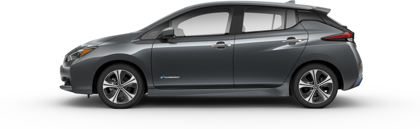 Gun Metallic Nissan LEAF