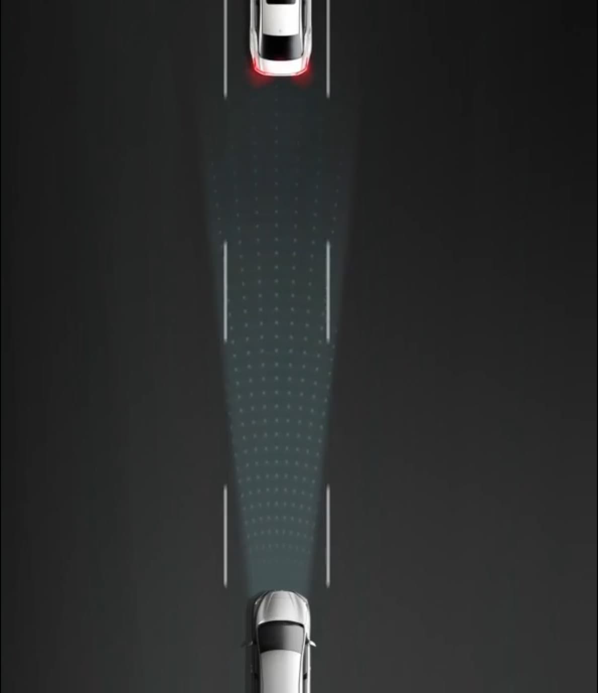 Nissan LEAF Intelligent Cruise Control Animation